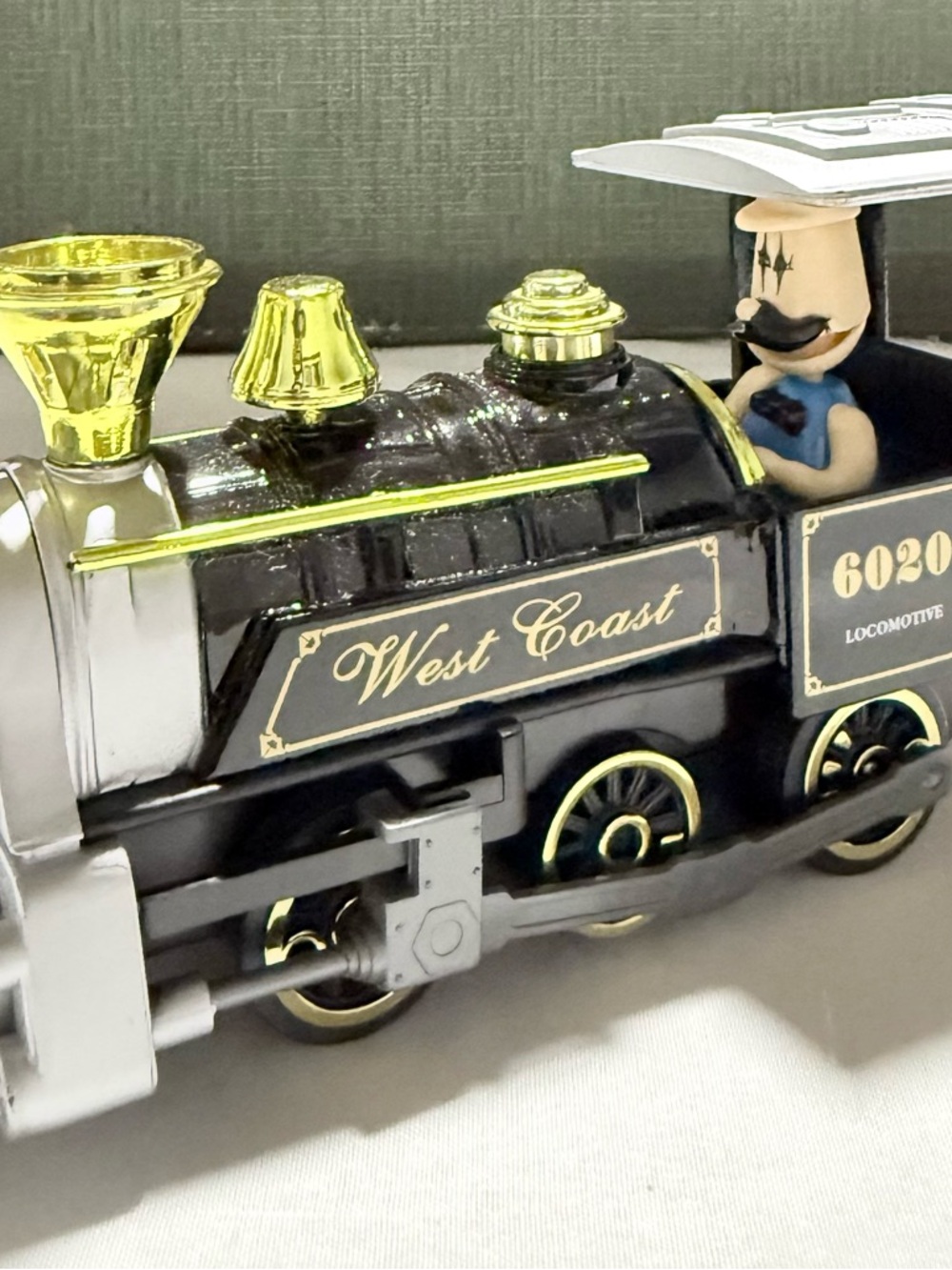 PMT holdings Ltd West Coast 6020 Locomotive Toy Train Driver Blue Shirt